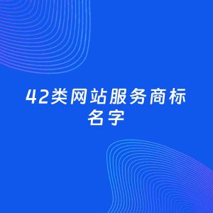 商标起名案例：5个好听的「42类网站服务名字」